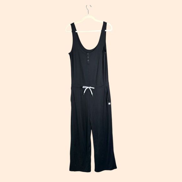 Vuori Falls Jumpsuit Black - Picture 2 of 8